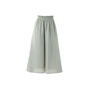 You Cow Me Pants Casual Pants Women's Pea Green