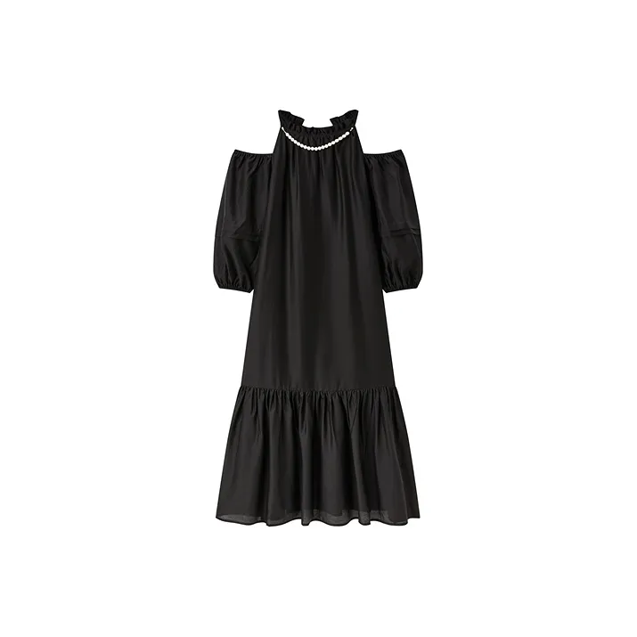 PEACEBIRD Long Sleeved Dresses Women's-2