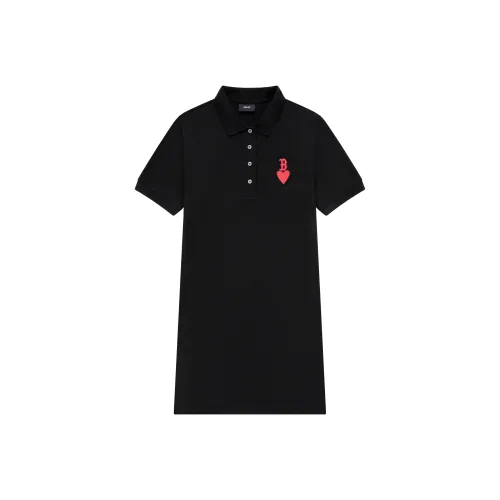 MLB Short Sleeved Dresses Women's Black