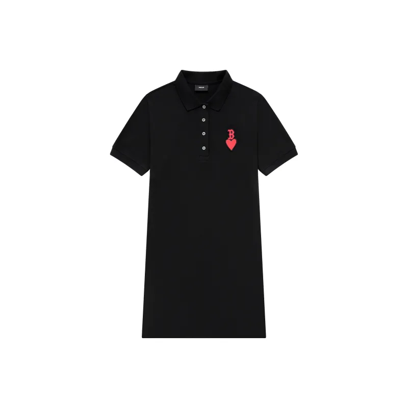 MLB Short Sleeved Dress Women's Black-0
