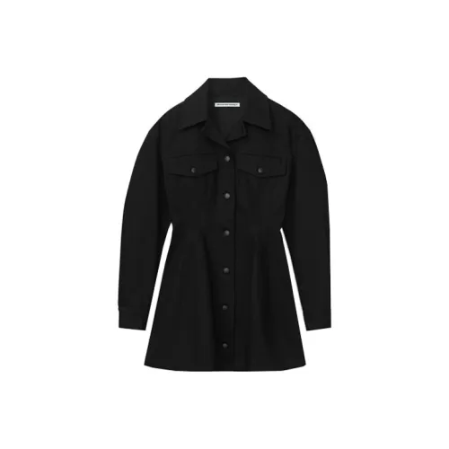 Alexander Wang Long-Sleeved Dresses Women's Black