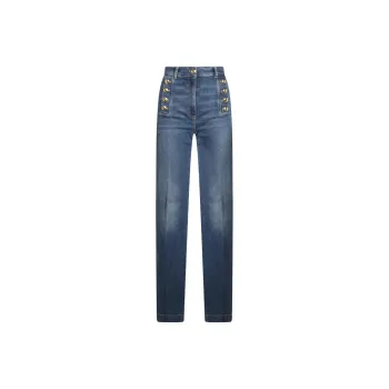 Elisabetta Franchi Bell Bottom Jeans