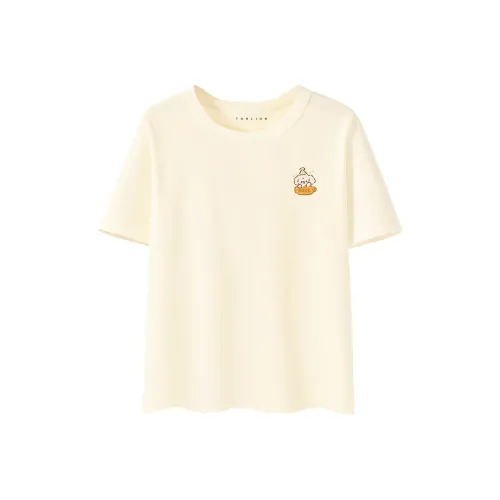 Tonlion Set in Sleeve T Shirt Women's