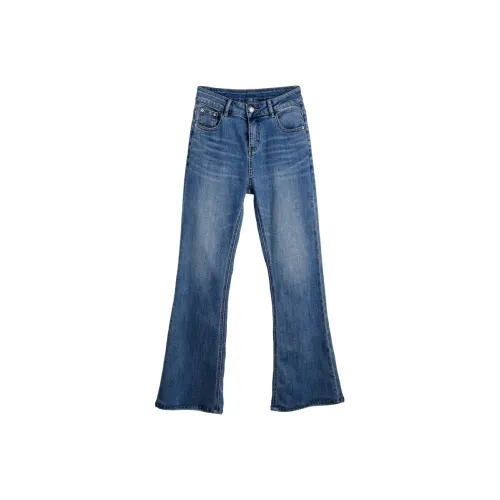 Olrain Jeans Women's Denim Blue