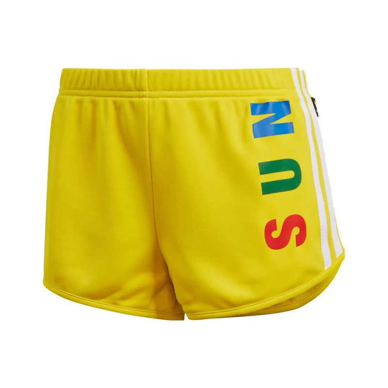 Adidas Originals Casual Shorts Women's Yellow-0