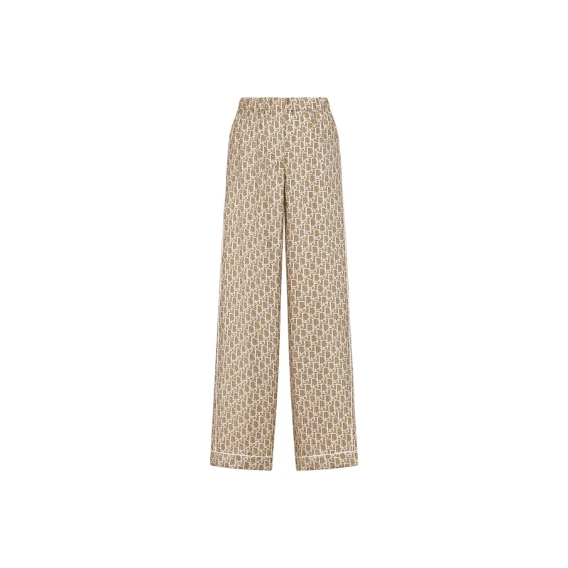DIOR SS25 Casual Pants Women's Beige-0