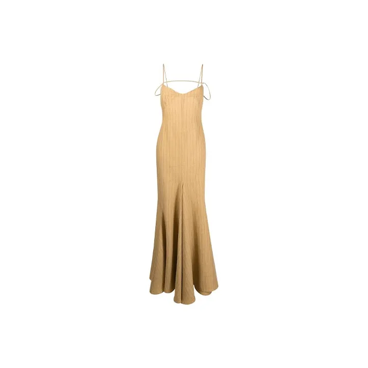 Jacquemus Slip Dresses Women's Yellow-0