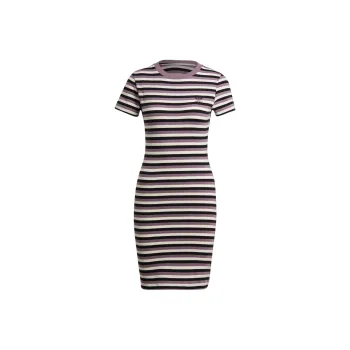 Adidas Originals Short Sleeved Dresses Women's Purple Pink