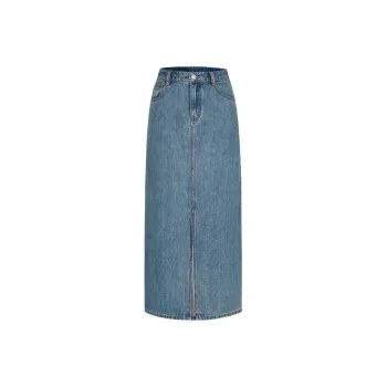 JZ. ANNAKRO Denim Long Skirt Women's