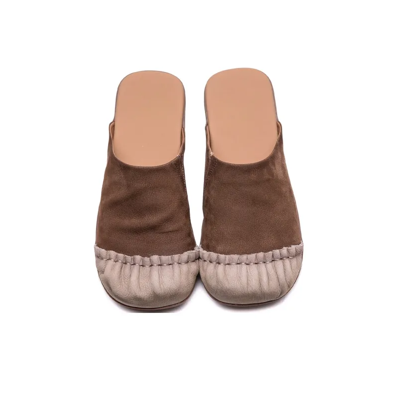 Jay Rubber Sole Closed Toe Slippers Women's-7