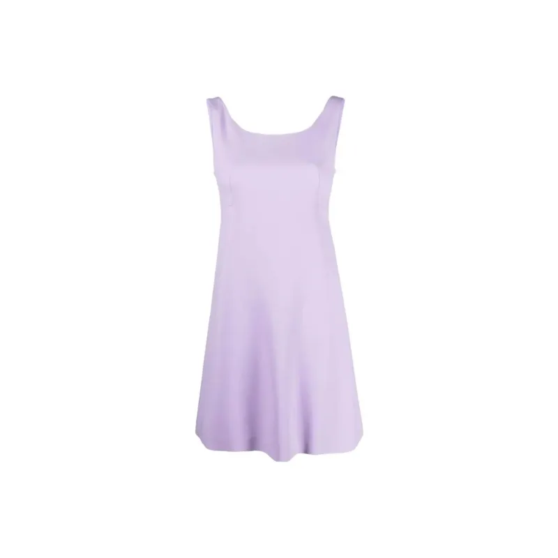 MOSCHINO Sleeveless Dresses Women's Purple-0