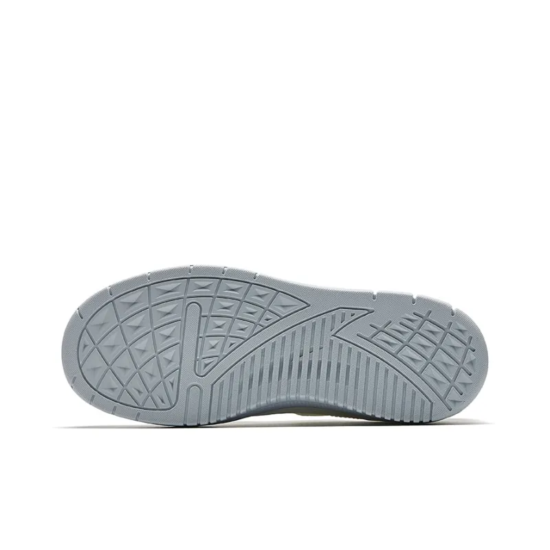 Anta Light Breeze Anti Slip Wear Resistant Low Top Skateboard Shoes Women's White-4