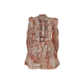 Zimmermann Long-Sleeved Dresses Women's Orange