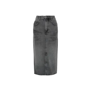 ISABEL MARANT High Waist Front Slit Skirt