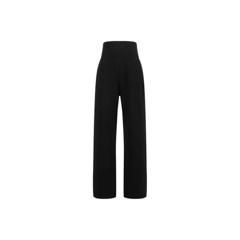 Alaia High-Waisted Straight-Leg Trousers-0