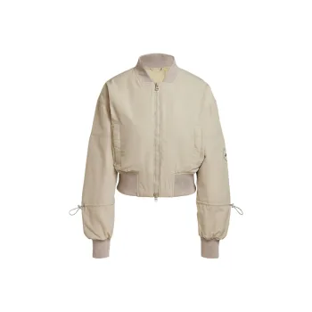 Adidas Free Shipping With AdiClub Adidas By Stella McCartney TrueNature Woven Bomber Cropped Jacket