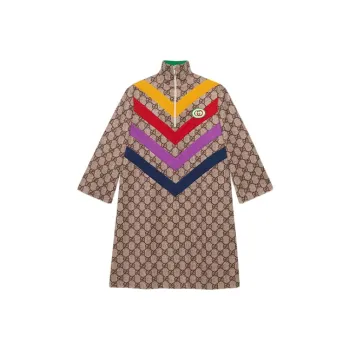 GUCCI Long Sleeved Dress Women's Beige
