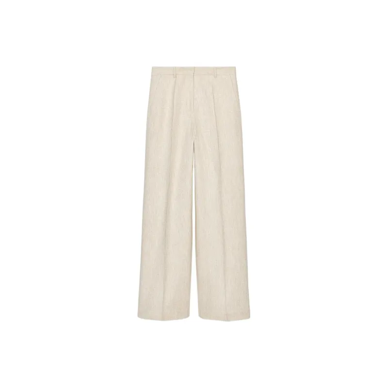 ZARA Casual Pants Women's Light Beige-0