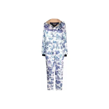 PHILIPP PLEIN Graphic print Ski Jumpsuit