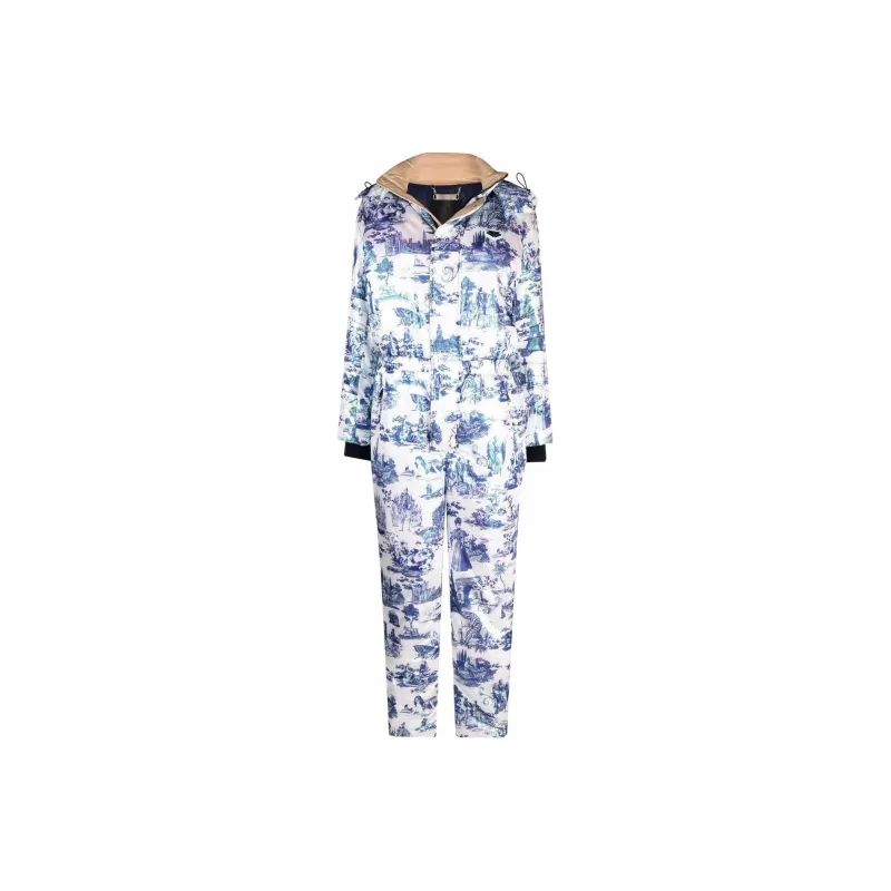 PHILIPP PLEIN Graphic print Ski Jumpsuit-0