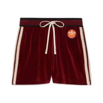 GUCCI Adidas SS23 Casual Shorts Women's Red