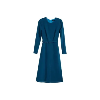 ROEYSHOUSE Long Sleeved Dresses Women's Peacock Green