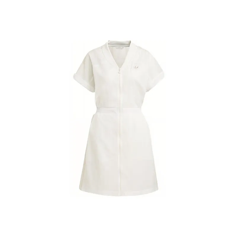 Adidas Originals Short Sleeved Dresses Women's White-0