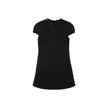 VERSACE Short-Sleeved Dresses Women's Black
