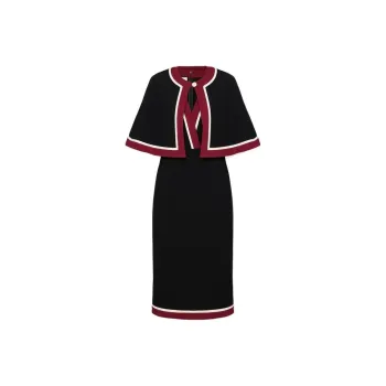 GUCCI Short Sleeved Dress Women's Black