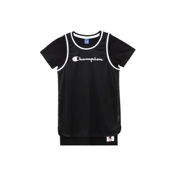 Champion Short-Sleeved Dresses Women's Black