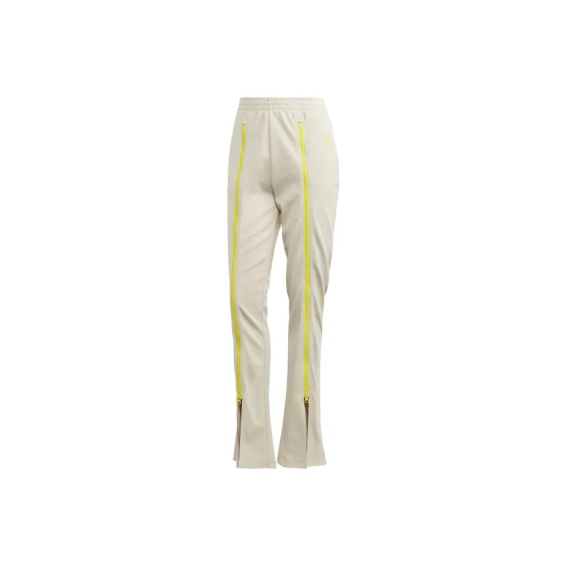 Adidas Knitted Sweatpants Women's Light Yellow-0