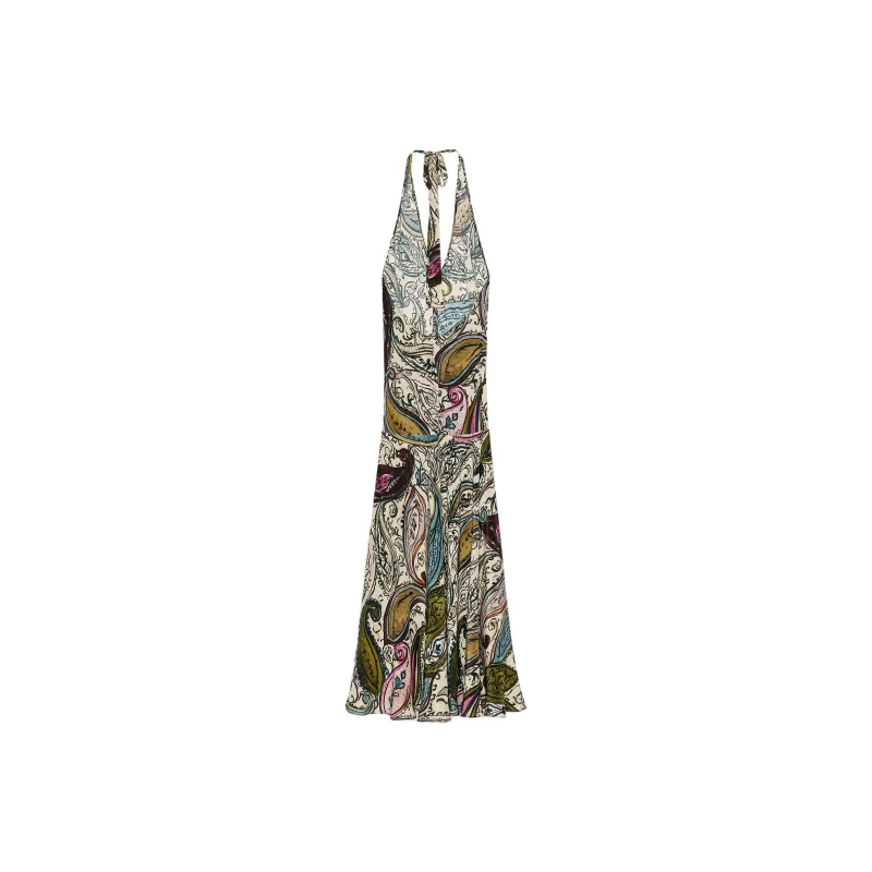 ZARA ZW Series Slip Dress Women's Print-1