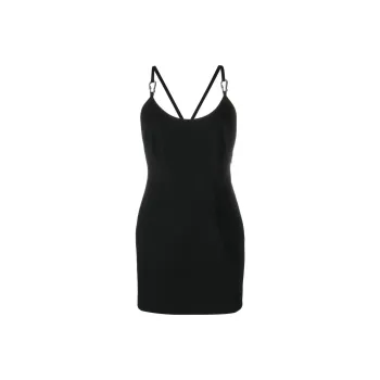 HERON PRESTON Crossover Strap Dress