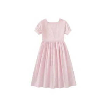 Crying Center Short Sleeved Dress Women's