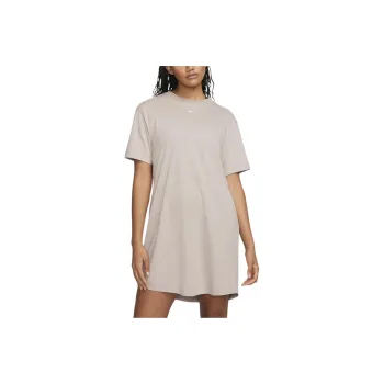 Nike Short Sleeved Dresses Women's Taupe