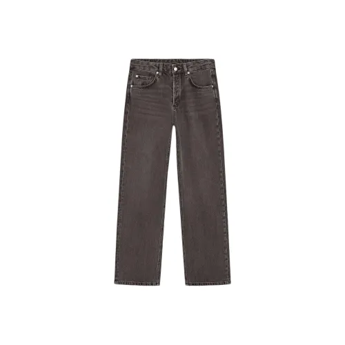 Massimo Dutti Jeans Women's Gray Brown