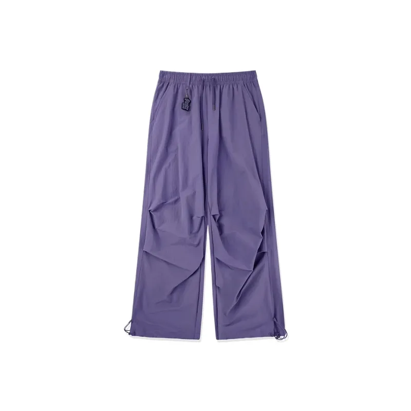 QIAODAN Men's Training Series Cargo Pants Men's Utpala Purple-0