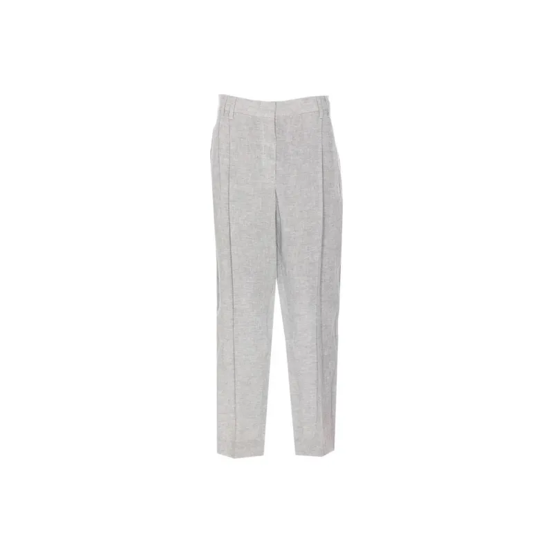 Brunello Cucinelli Monili Embellished Trousers-0