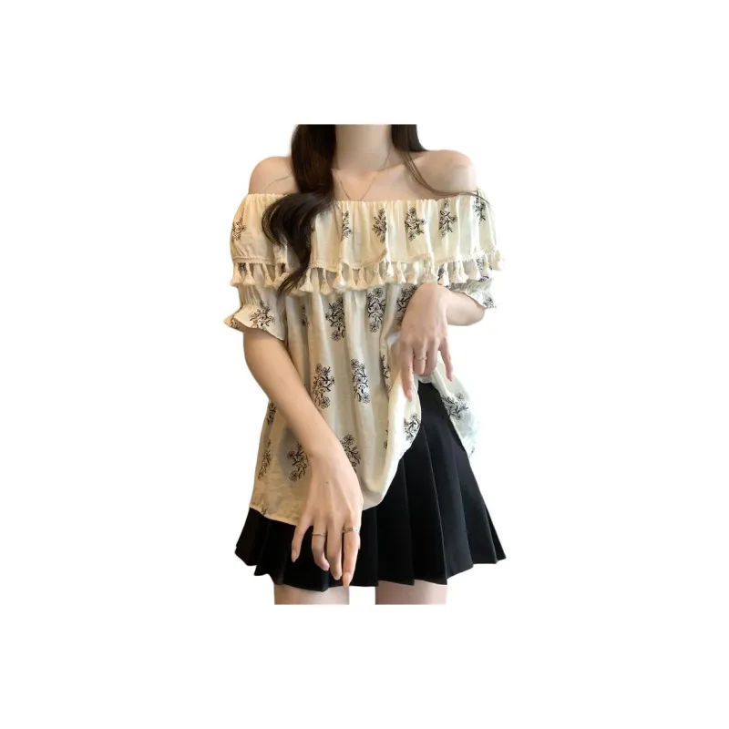 Mu Xiao Xin Chiffon Shirt Women's-0