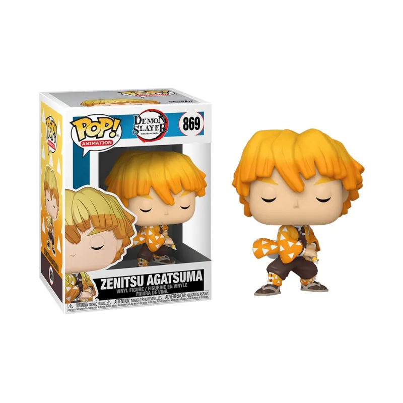 Funko Pop! Animation Demon Slayer Zenitsu Agatsuma Figure #869-2