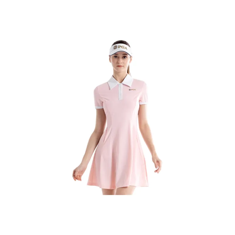 PGA Short-Sleeved Dresses Women's-5