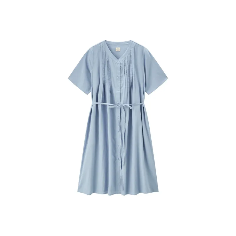 UNIQLO Short Sleeved Dresses Women's-5