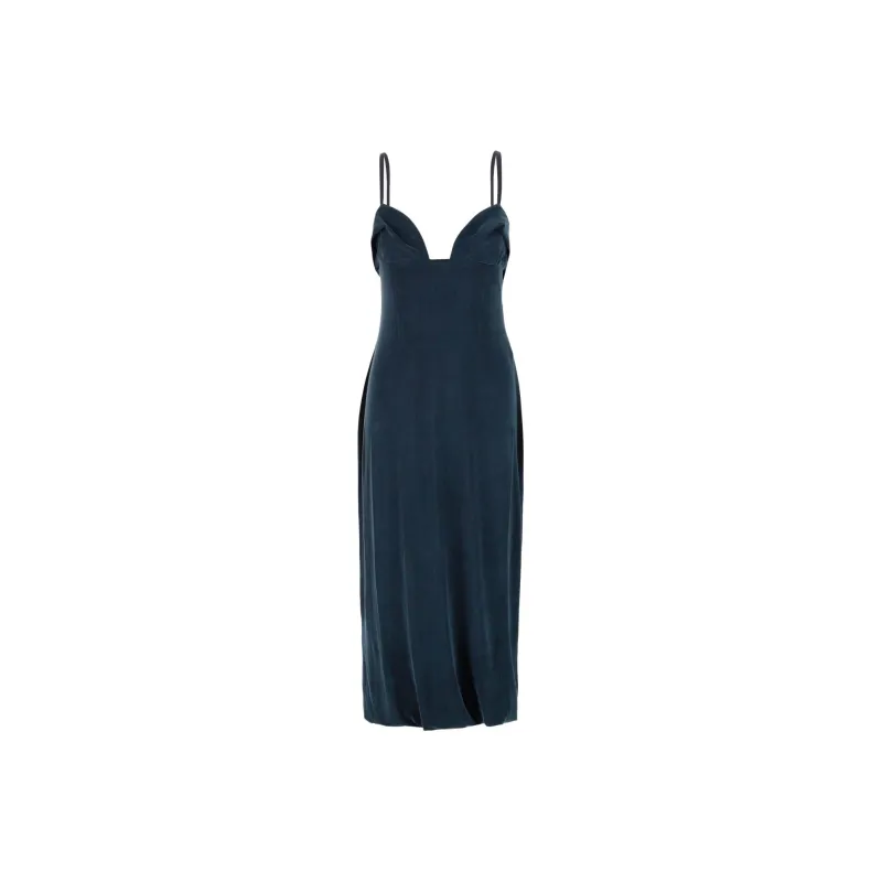 Jacquemus Slip Dresses Women's Blue-0