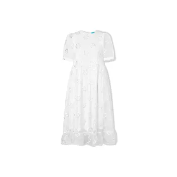 I'M ONE A Line Skirt Dress White