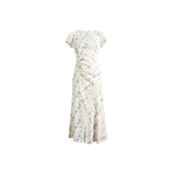 REFORMATION Frasier Dress Short-Sleeved Dresses Women's Multicolor