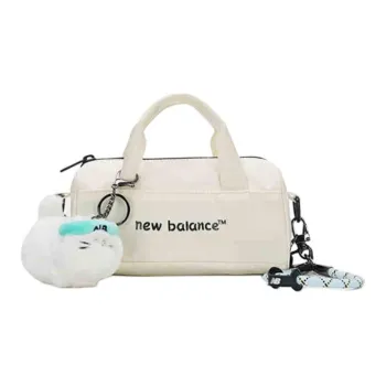 New Balance Fabric Shoulder Bag, Crossbody Bag, Handbag Unisex White