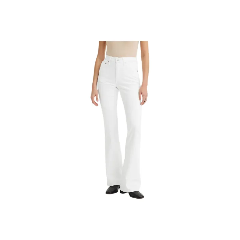 Levis Jeans Women's White-0