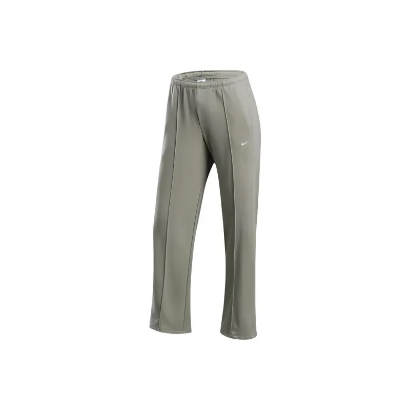 Nike SPORTSWEAR CHILL TERRY Casual Pants Women's Light Army Green/Sail White-0