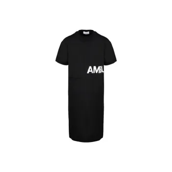AMBUSH Midi Pocket T Shirt Dress 'Black'