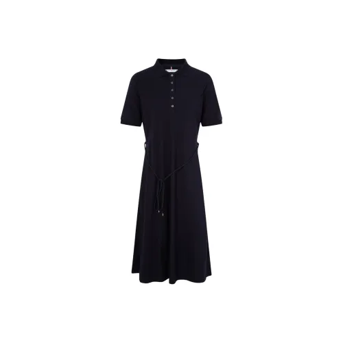 Tommy Hilfiger Short Sleeved Dress Women's Navy Blue